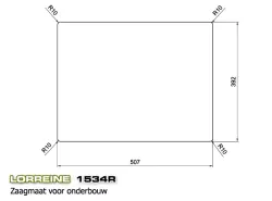 Lorreine 3415R Luxury Anderthalb Küchenspüle aus Edelstahl 3415 cm Unterbau, flächenbündig und Oberflächen-Einbau 1150178230