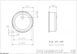 Reginox Küchenspüle R18 370 OSP Oberflächen-Einbau B2801RLU02GDS