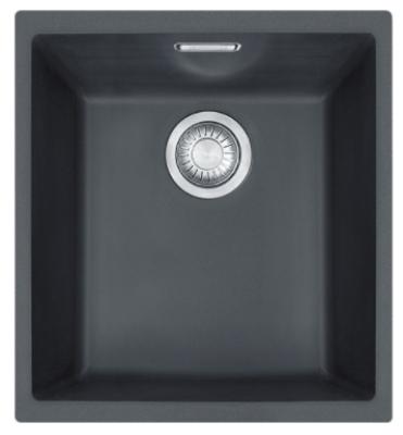 Franke Sirius 2 S2D 110.34 Kunststoff schwarzes Spülbecken 34x41cm Unterbau 125.0252.227
