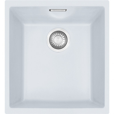 Franke Sirius 2 S2D 110.34 Kunststoff weißes Spülbecken 34x41cm Unterbau 125.0252.229