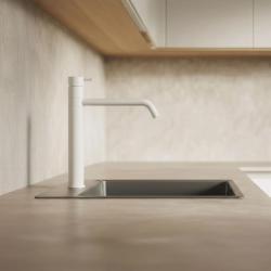 Waterevolution Flow Küchenmischarmatur Weiß matt T150BR