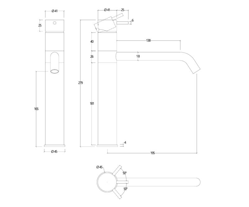 Waterevolution Flow Küchenmischarmatur mattschwarz T150PR