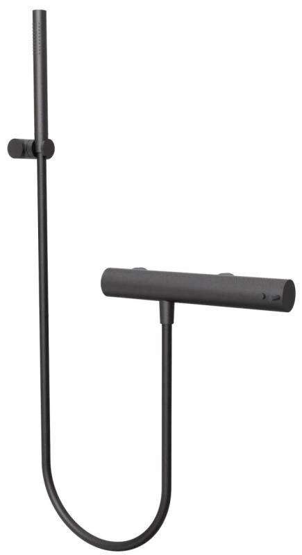 Waterevolution Flow Duschthermostat mit Duscharmatur Schwarz T140TPR