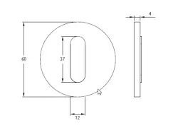 Waterevolution Flow Unterputzspüle-Infrarot-Sensor auf Netzbetrieb, Chrom T118EE01