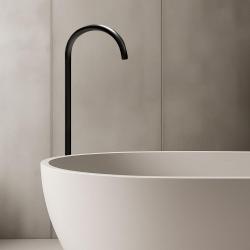 Waterevolution Flow Wannenauslauf stehend mattschwarz T1673PR