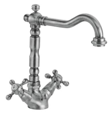 PB classic Waschtischarmatur mit Sterngriffen, Auslauf 18,5 cm, Chrom 1208854932