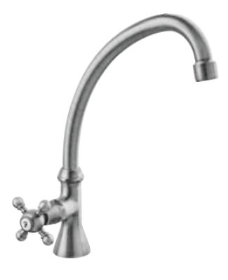 PB Classic Kaltwasserarmatur mit Sterngriff und hohem Auslauf Bronze 1208855662