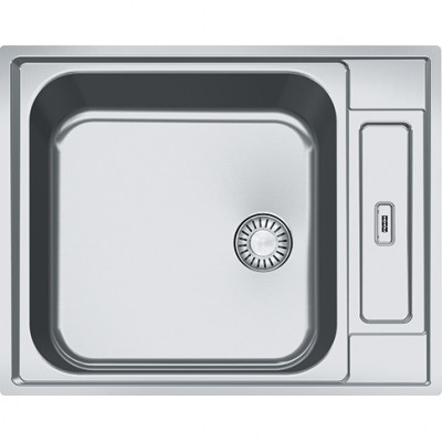Franke Argos AGX 210 Edelstahl-Spülbecken für flächenbündigen Einbau 625x510 umkehrbar 127.0380.400