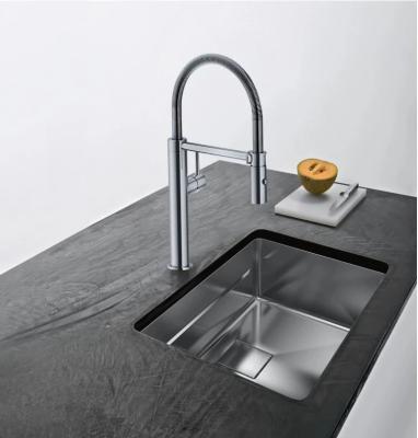 Franke Pescara Semi Pro L Küchenarmatur flexibler Auslauf, Edelstahl 115.0472.960