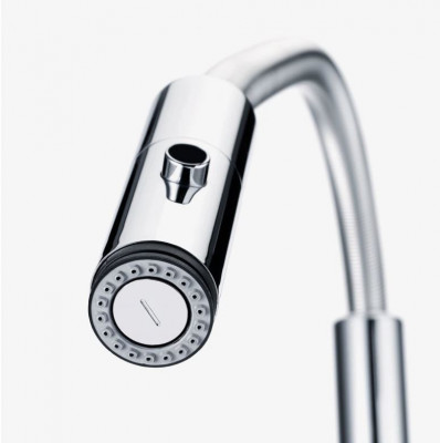 Franke Pescara Semi Pro 360 Küchenarmatur mit flexiblem Auslauf, Chrom 115.0393.976
