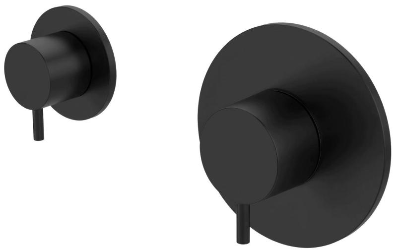 Waterevolution Flow Unterputz-Duschthermostat mit 1 Umstellventil mattschwarz 1208920978