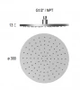 Rain Regendouche hoofddouche 30 cm massief 316 RVS geborsteld 1208946732
