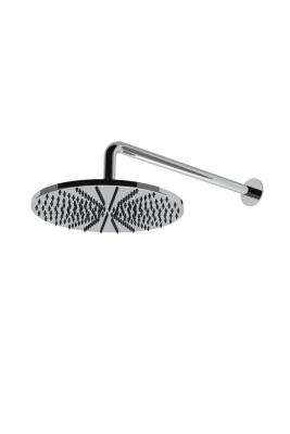 Waterevolution Flow Kopfbrause 250 mm mit Wandanschluss Edelstahl T164125IE