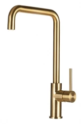 Lorreine Medway Gold Küchenarmatur PVD Gold, mit schwenkbarem Auslauf 1208952364