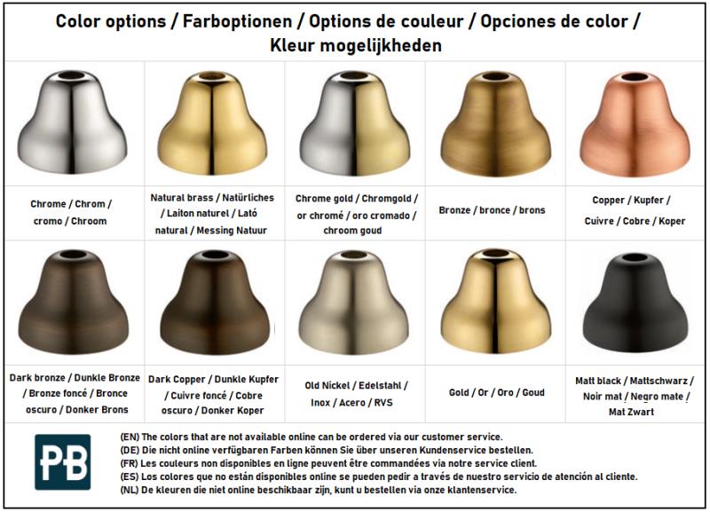 PB Nostalgic Wannenbatterie mit Handbrausegarnitur Edelstahl