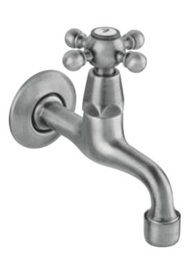 PB Classic Wand-Kaltwasserarmatur mit Sterngriff mattschwarz 1208952981