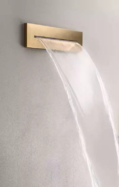 SB Einbau-Wasserfall-Badewanneneinlauf PVD Gold 1208953545