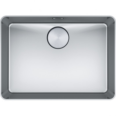 Franke Mythos MYX 210.55 Edelstahlspüle 55x40cm für flächenbündigen Einbau 127.0658.062
