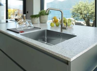 Franke Mythos MYX 210.55 Edelstahlspüle 55x40cm für flächenbündigen Einbau 127.0658.062