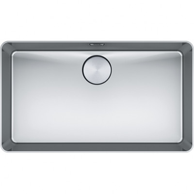 Franke Mythos MYX 210.70 Edelstahlspüle 70x40cm für flächenbündigen Einbau 127.0658.527