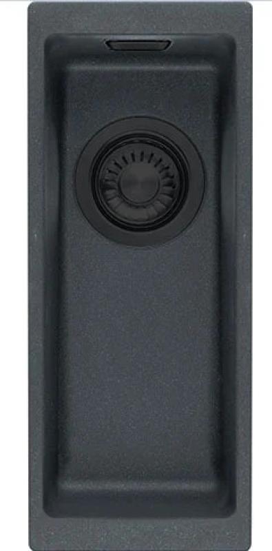 Franke Black Kunststoffspüle Schwarz 16x41cm Unterbau 1208953775