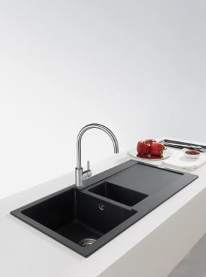 Franke Küchenarmatur Eos Neo schwenkbarer Auslauf, komplett Edelstahl 115.0590.044