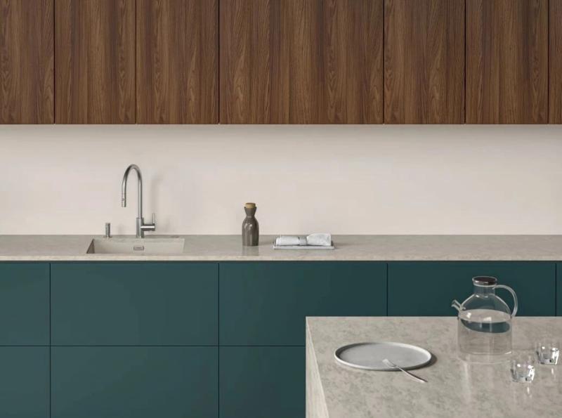 Franke Küchenarmatur Eos Neo mit ausziehbarem Brausekopf, komplett Edelstahl 115.0590.045