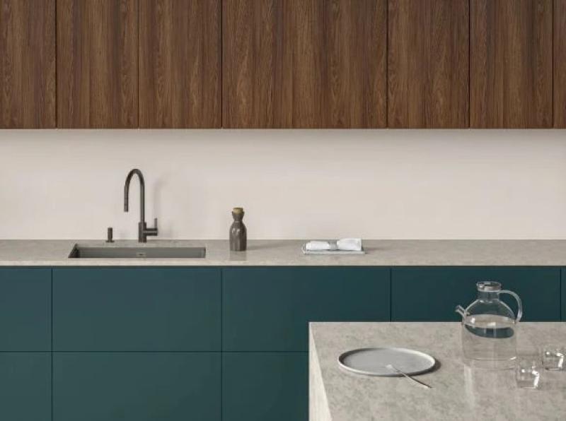 Franke Küchenarmatur Eos Neo mit ausziehbarem Brausekopf, PVD Gun Metal 115.0628.256