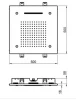 SB Temotion Regendouche inbouw 3-straals volledig RVS 1208955682