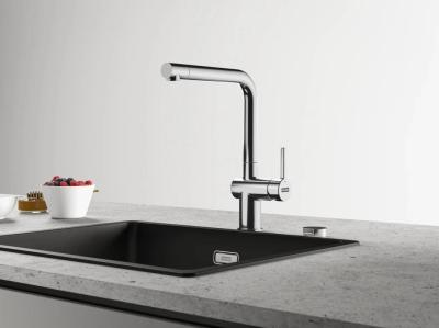 Franke Active L Küchenarmatur mit Auszugsbrause, Chrom 115.0653.379