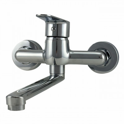 AquaTrimo Schubert Einhebel Küchen Wandhahn Chrom 21ST7076CM