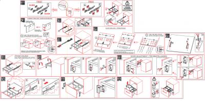 Franke Sorter Garbo 45-2 Einbau-Abfallsystem 1 x 12 und 1 x 18 Liter Abfallbehälter 1210200692