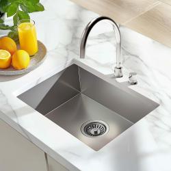 Waterevolution Flow 2-Loch Küchenarmatur Edelstahl T151IE