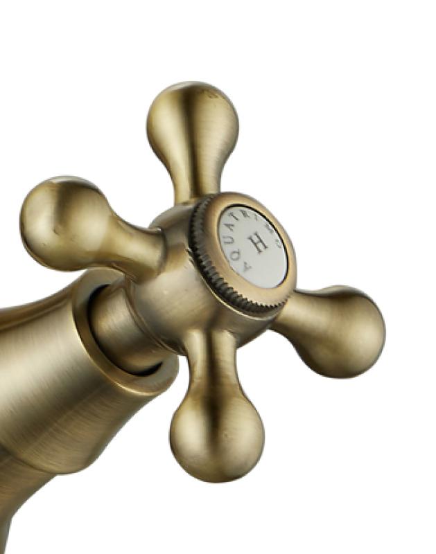 AquaTrimo Windsor klassische Küchenarmatur in Nostalgie-Look, Bronze 21WS7531BN