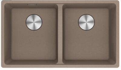 Franke Maris MRG 120-35-35 Fragranit Oyster Doppelspülbecken Unterbau