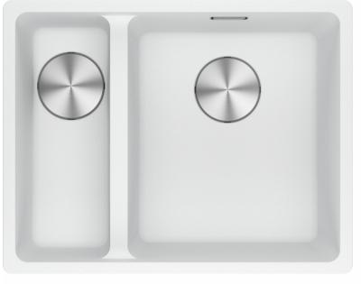 Franke Maris MRG 160-34-15 Fragranite Polarweiß Spüle Rechts Unterbau