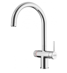 Franke Maris Water Hub 4L Boiler 3-in-1 mit Twist mechanischer kochend Wasserhahn Chrom 160.0705.687