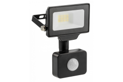 G-TECH LED Flutlicht mit Bewegungssensor, 10W, 1000lm, AC220-240V, 50/60 Hz, PF>0,9, RA>80, IP65, 120°, 6000K, schwarz 1208959173