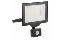 G-TECH LED Flutlicht mit Bewegungssensor, 50W, 5000lm, AC220-240V, 50/60 Hz, PF>0,9, RA>80, IP65, 120°, 6000K, schwarz 1208959179