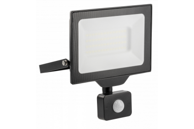 G-TECH LED Flutlicht mit Bewegungssensor, 50W, 5000lm, AC220-240V, 50/60 Hz, PF>0,9, RA>80, IP65, 120°, 6000K, schwarz 1208959179