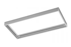 Rahmen zur Oberflächenmontage von LED-Panels 30x60cm (TYPU KING, PRINCE, INNOVO), ohne Schrauben, weiß 1208959230