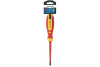 Terminal screwdriver, PH1/SL5 100 mm, 1000 V, CrMo steel