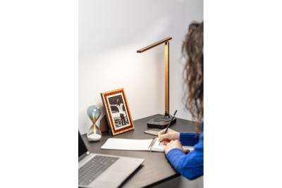 Decor Schreibtischlampe Bressi 8W 450lm AC220-240V 3-CCT Wireless Charging USB PF>0 5 RA>80 Schwarz / Gold 1208962479