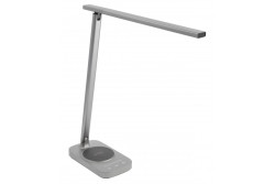 Decor Schreibtischlampe Bressi 8W 450lm AC220-240V 3-CCT kabelloses Laden USB PF>0 5 RA>80 Grau 1208962480