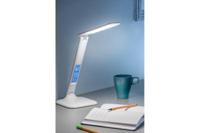 Decor Tischlampe GALACTIC LED 5W 240lm AC220-240V 50/60Hz wechselbare Farben (3000K 4000K 6000K) Kalender Wecker Thermometer weißer Körper 1208962484