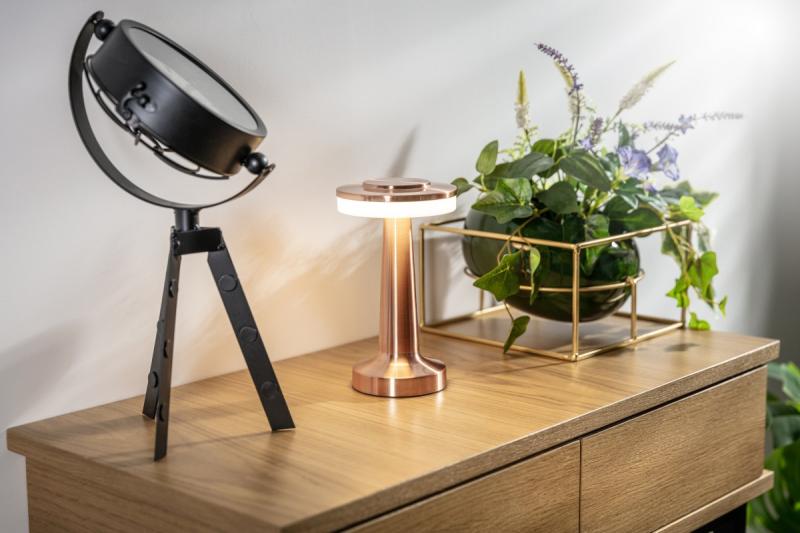 Decor Monum Schreibtischlampe 3W 200lm DC 5V 1A 3000 K 3 St. Dimmen Batterie 1800 mAh Kupfer 1208962506