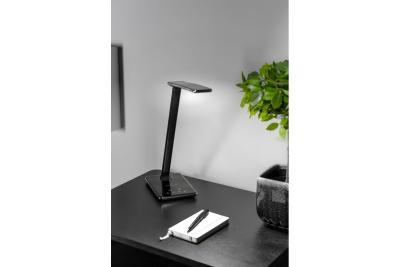 Decor Schreibtischlampe Tritton 6W 340lm AC220-240V 4-CCT Wireless Charging USB PF>0 5 RA>80 schwarz 1208962518