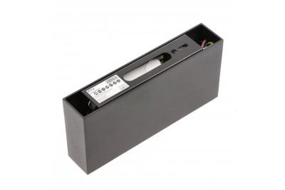 Decor LED-Leuchte ARTEMIDA 15W 1420lm AC220-240V 50/60 Hz PF>0,9 Ra≥80 IP20 IK08 4000K 38° rechteckig schwarz 1208962640