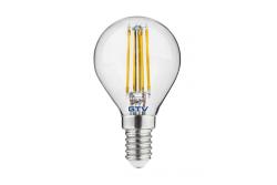 LED-LICHTQUELLE, GLÜHDRAHT, G45, WARMWEISS, E14, 4 W, AC220-240 V/50-60 Hz, RA>80, LICHTWINKEL 1208962774