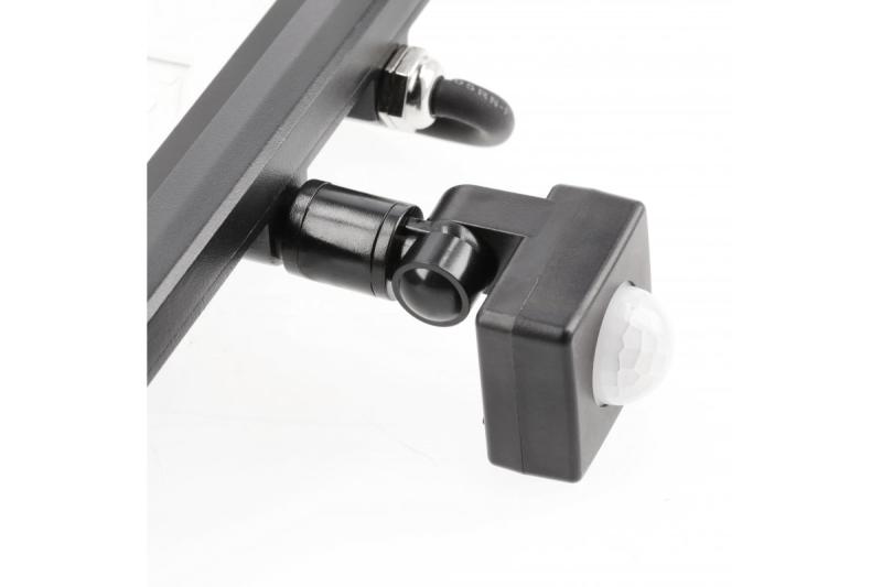 LED-Flutlicht iNEXT mit Bewegungssensor 50W 4000lm, PF>0,9, RA>80, IP65, 120°, 6400K, schwarzer Körper 1208962862